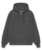 Mahagrid Sun Logo Pigment Zip Up Hoodie Charcoal(Mg2Dfmm430A)