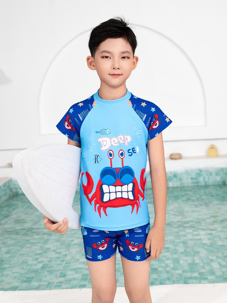 

Children s Sun Protection Quick-Dry Swimsuit for Beach and Water Park - Suitable for Boys and Girls 2026 100