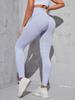 Seamless High-Waist Peach Lift Yoga Pants with Tummy Control