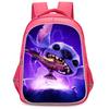 Stitch Peripheral Anime Backpack Men'S And Women'S School Bags