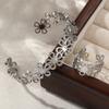Stainless Steel Bracelet Rings Set Hollow Flowers Unusual Retro Bracelet Ring For Women Jewelry Non-fading High-quality Gift New