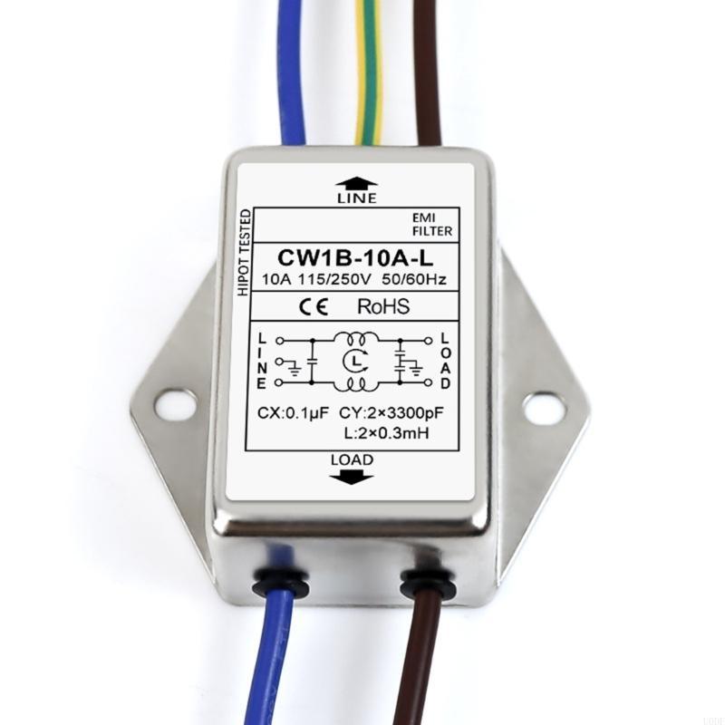 

Practical Filter 250V for Effective Noise Suppression In Electrical Equipment