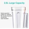 1300W 2L Auto Electric Heating Blender Adjustable Speed Food Mixer Juicer Kitchen Food Processor Ice Crusher Smoothie Maker