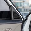 For KIA EV5 2024 2025 LHD/RHD Car A-pillar Speaker Horn Protective Covers Interior Trim Accessories Stainless Steel Material