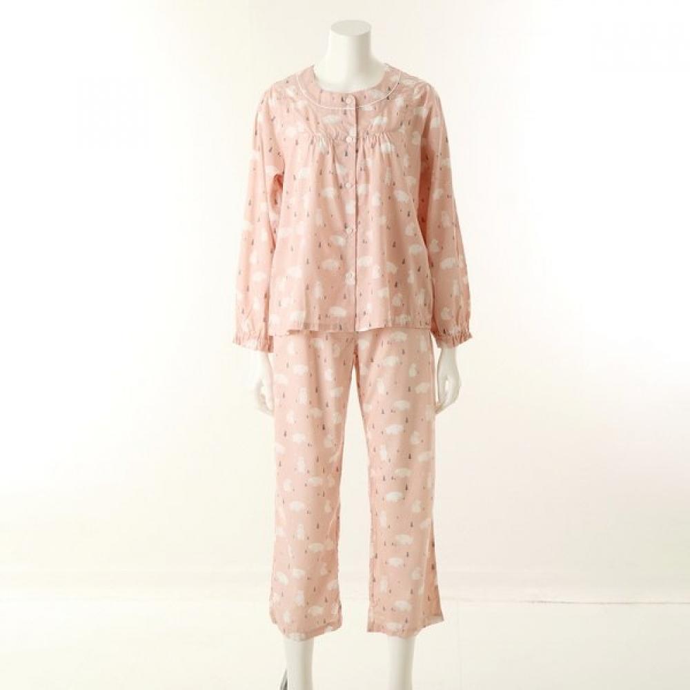 Venus Cute Bear Print Women S Pajama Soft Material Moc  Vpa4571w 