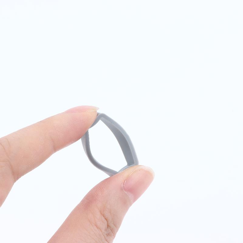 4 Peças Anel de Pulseira de Silicone 18 20 22Mm Laços à Prova d'Água Suporte de Segurança Acessórios de Relógio Porta-Pulseira de Borracha