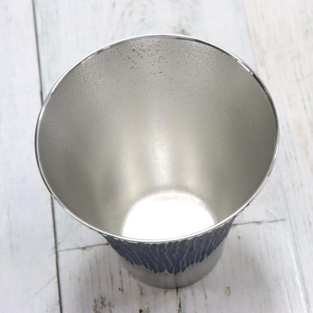 Pahar Osaka Tinware, culoare albastru Fuji, specificații pentru ambalaj cadou (Suzuki) Mt. (Mediu)