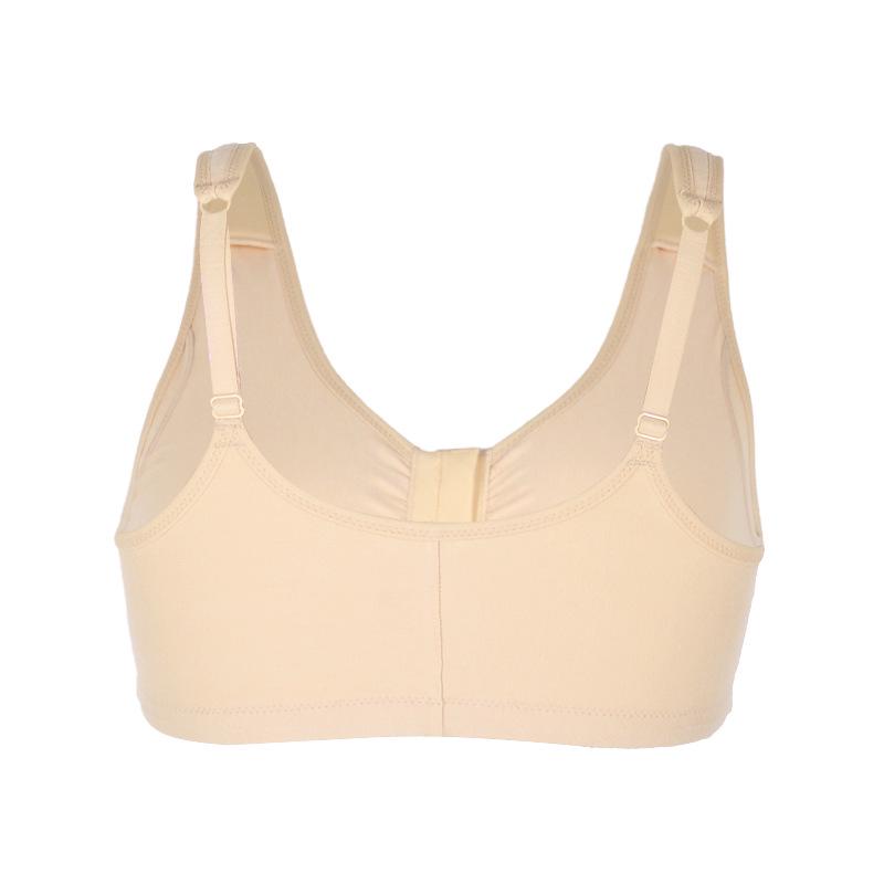Xin Xinmei Post-Mastectomy Silicone Breast Form Front Closure Adjustable Wire-Free Bra