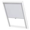 VidaXL Roller Blind Blackout White P06/406 Window Roof Office Curtain 131285