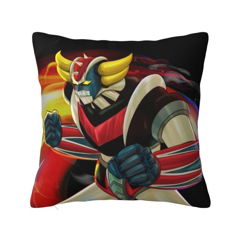 Grendizer Goldrake UFO Robot Nordic Pillow Cover Living Room Decoration Anime Cushion 30x30cm 12x12in