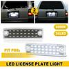 2 LED License Plate Light Assembly White For 96-22 Toyota 4Runner 01-22 Sequoia