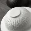Creative Spherical Bowl with Dry Ice & Smoked Cloche - Modern Molecular Gastronomy Ceramic Tableware for Unique Dining Experience