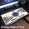 Parramatta Eels Customized Name Text Mouse Pad, Large Desk Mouse Mat Personalized Home Office Present