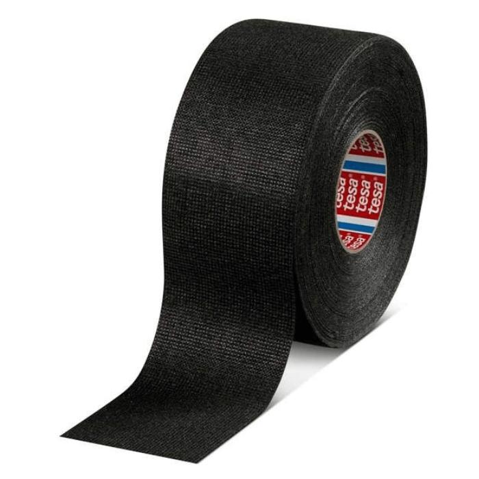 Woven Fabric Tape With Pile X Black Soundproofing Tape, Fleece Tape, For Securing Electrical Cables, Flexible