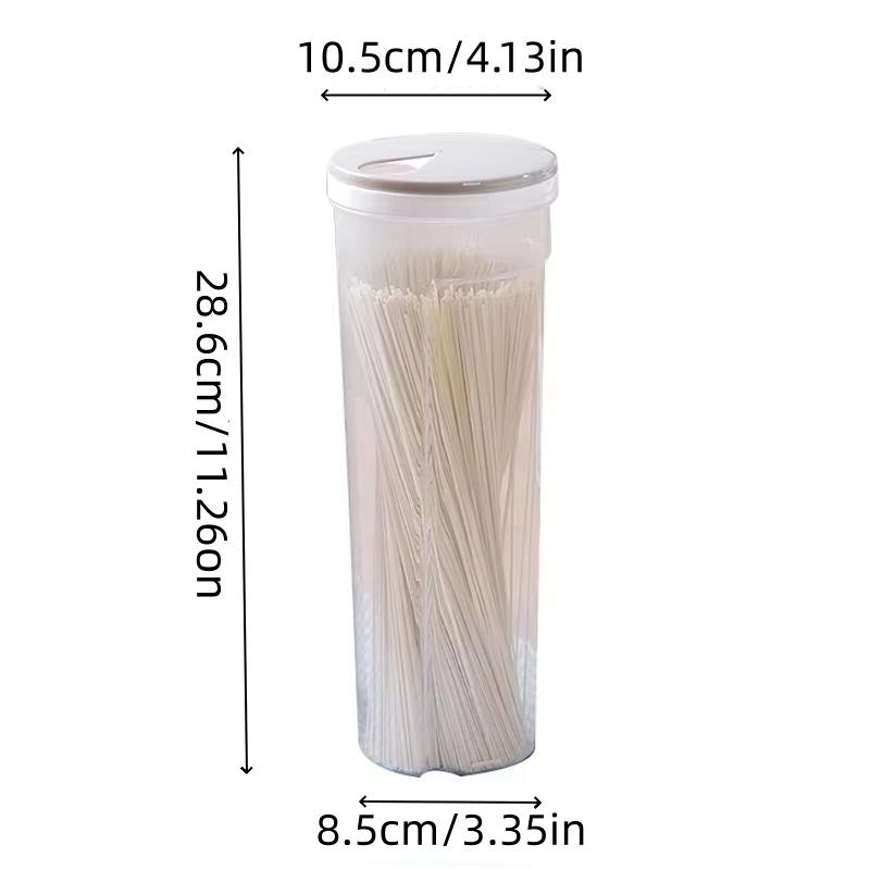 1pcs Noodles Sealed Can Wheat Pasta Plastics Organizer Airtight Sealed Containers Divided Can Storage Boxs Kitchen Accessories