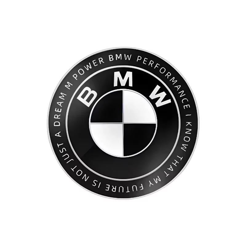

74mm 82mm Bonnet Hood Front Rear Trunk Emblem Logo Badge Sticker 50th Anniversary Edition for BMW E46 E39 E38 E90 E60 E90 E64 82mm