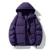 Women's Fluffy Loose Plus Size Warm Jacket Hooded Winter Thickened Hair Collar Hooded Coat