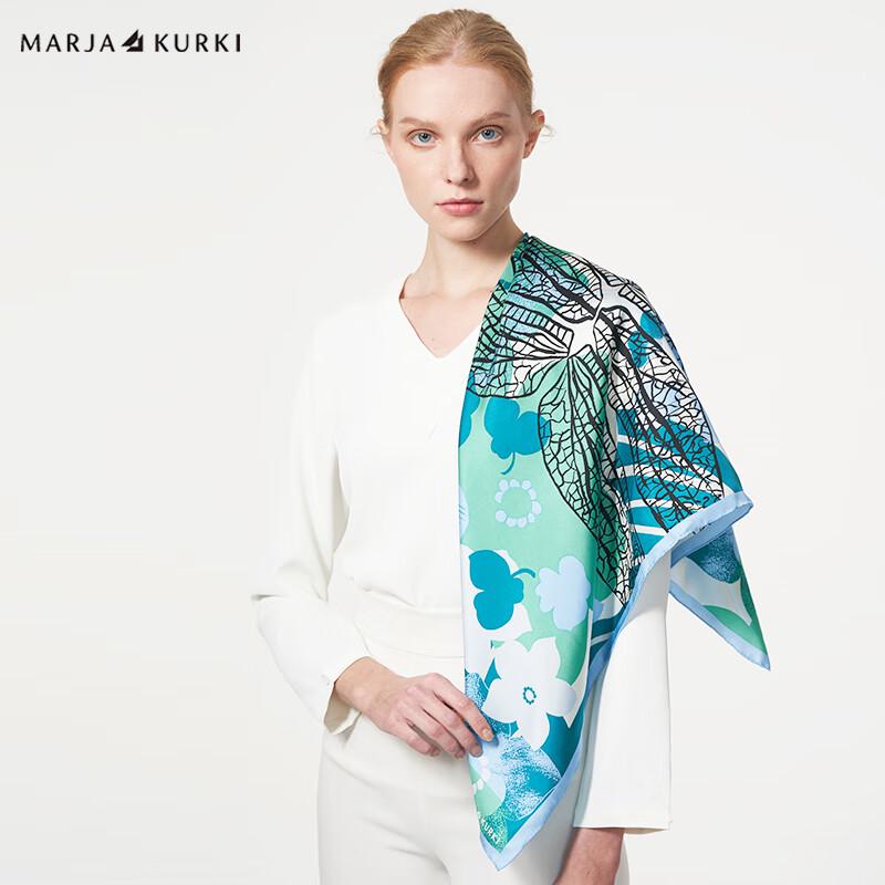 MARJA KURKI Wing of Beauty Mulberry Silk Scarf
