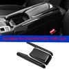 Fit For Honda 2016-2020 Civic 10th Gen Sedan Central Armrest Box Protective Cover Real Carbon Fiber Decoration Car Accessories