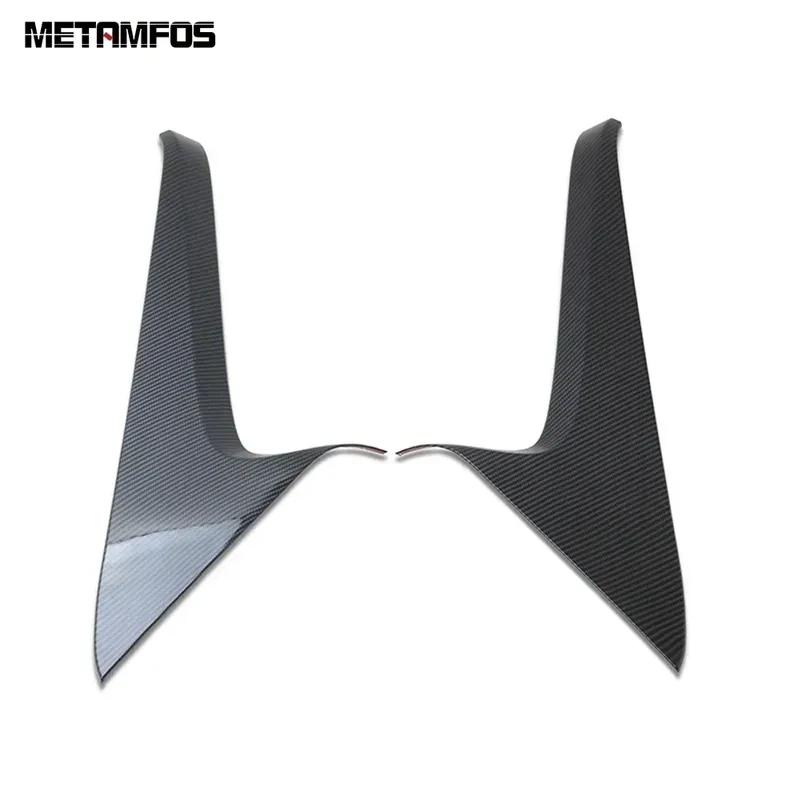 For Toyota Rav4 Rav 4 - 2024 2025 Carbon Fiber Rear Window Side Spoiler Wing Cover Trim Accessories Car Styling