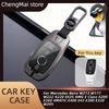 Metal Zinc Car Remote Key Case Cover Shell For A C E S G Class GLC CLE CLA GLB GLS W177 W205 W213 W222 X167 AMG