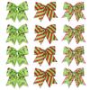 Christmas Bows for Wreaths, DIY Xmas Tree Decorations for Tree Gift Wrapping Garland Home Decor