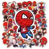 Für 50 Stück Set Niedlicher Anime für Siegel Wasserdichter Aufkleber Niedlicher Stilvoller Cartoon DIY Aufkleber Spider-Man Spider-Man