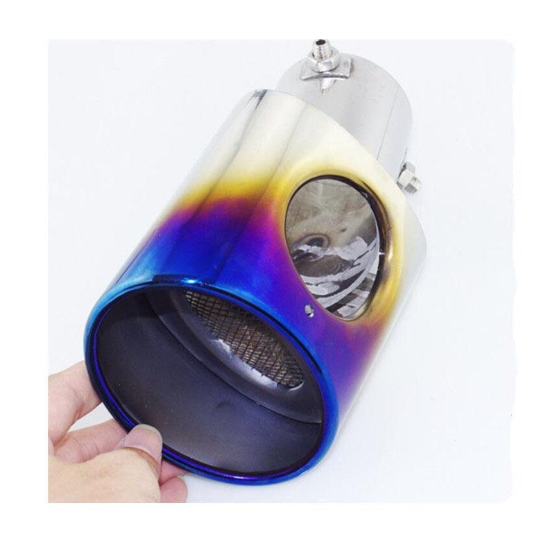 Stainless Steel Car Muffler Exterior End Pipe Outlet Dedicate Exhaust Tip Tail For Kia Kx5 Sportage 2016-2018 Car Accessories