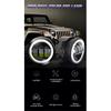 3.5 Inch / 4 Inch LED Fog Light DRL Round Angel Eyes Assembly White And Yellow Light Auto Car Fog Lamp