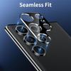 Protector de lente de cámara de vidrio templado para Samsung Galaxy S24 Ultra S23 FE S22 Plus S21 A55 A54 A35 A25 A15 A34 A24 A14 Película protectora de protección