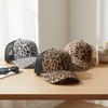 Casual Vintage Leopard Print Baseball Caps With Breathable Mesh Adjustable Baseball Hats Sun Visor Sports Cap Outdoor Activities