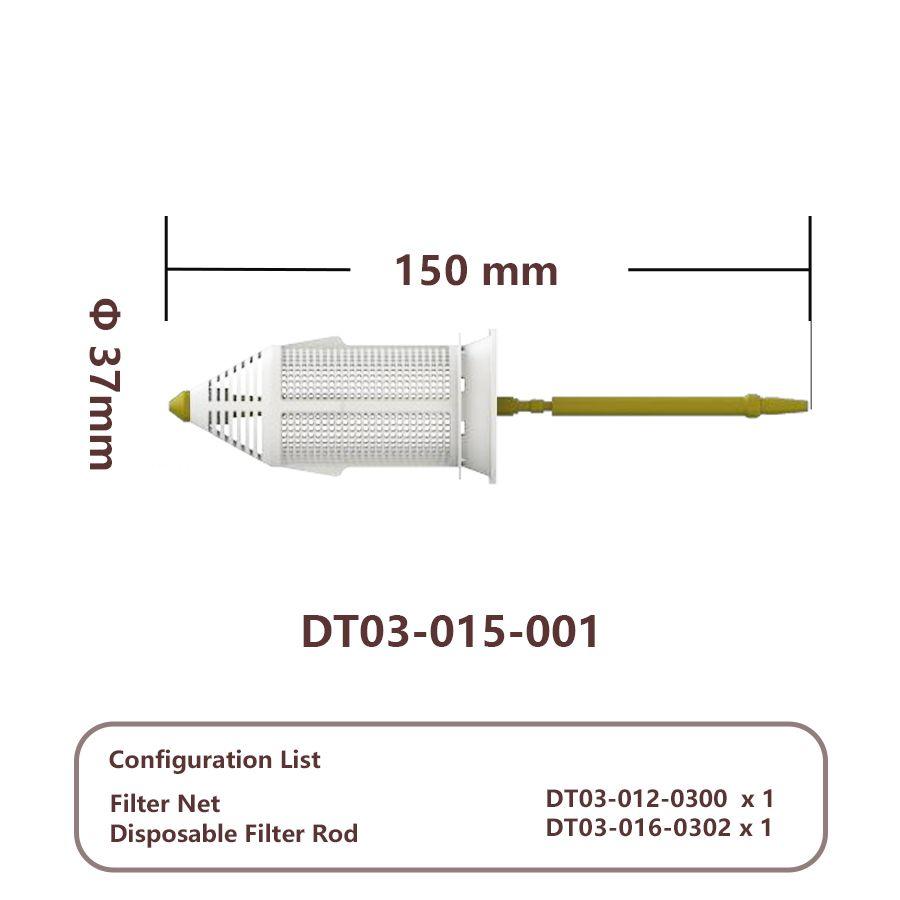 

Filter Net Rod Filter sets for Dental Suction filter Parts Dental Unit Chair repairing tools fit DURR, Belmont,Cefla, Anthos DT03-015-001