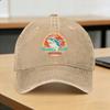 Retro Shark Cliparts Sun Baseball Cap  Unisex Women Custom Logo Hip Hop Hats Summer Fashion Kpop Rock Breathable Baseball Caps