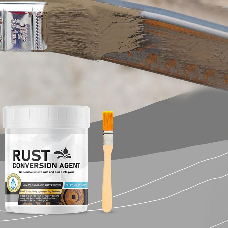 Rust Converter Paint Rust Remover Paint 150g Professional Rust Converter With Brush Safe Metal Rust Remover Multifunctional Rust