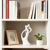Home Decors Modern Abstract Art Kissings Lover Statue Table Decorations for Dining Room Living Room Office Centerpieces