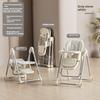 Baby dining chair foldable baby children's dining table two-in-one multi-functional rocking chair