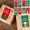 100Pcs Self-Adhesive Handicraft Labels Christmas Baking Sealing Stickers Gift Wrapping
