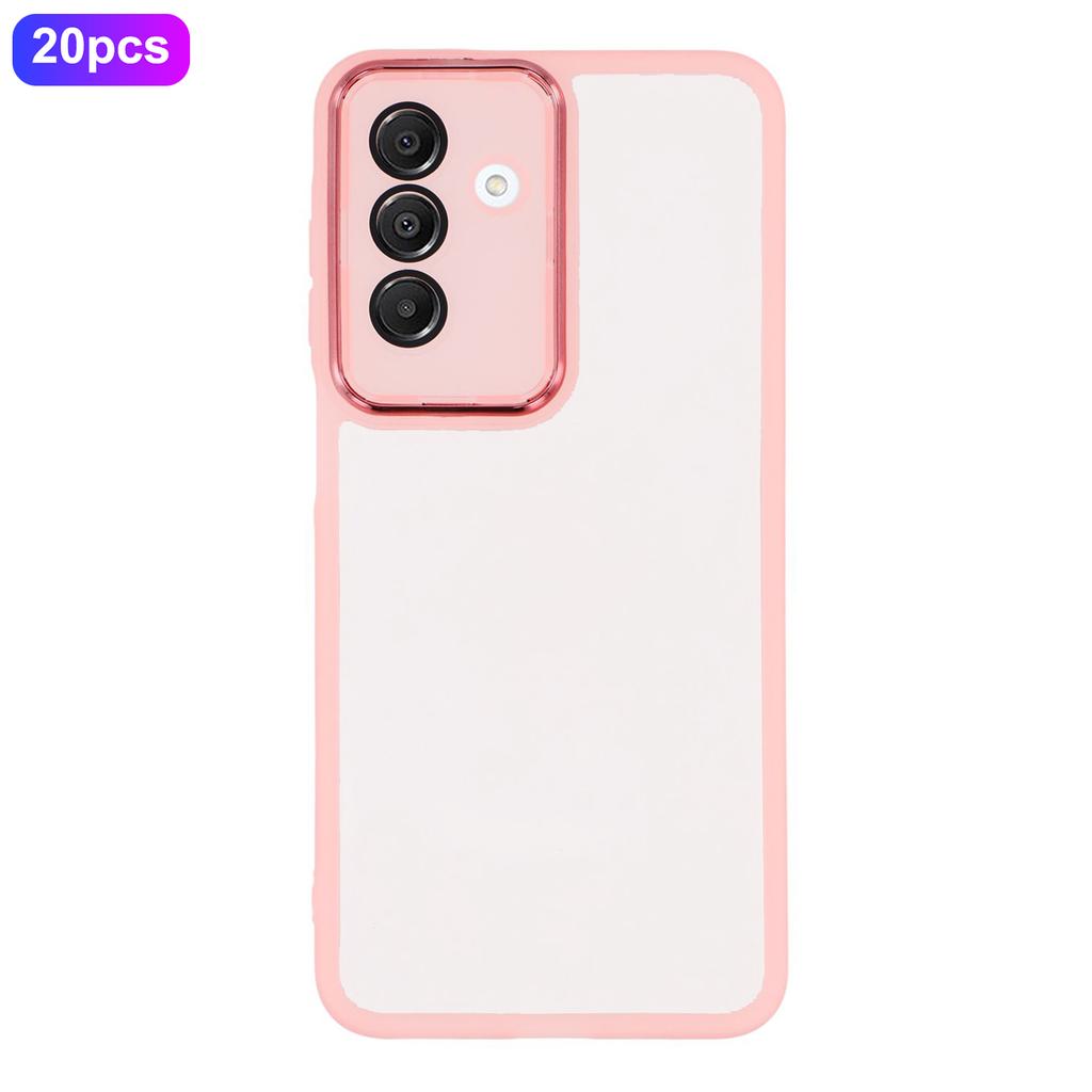 Bulk Purchasing 20Pcs For Samsung Galaxy A17 5G Case Electroplated Camera Frame TPU Phone Cover Precise Cutouts