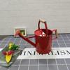 Large-Capacity Dual-Use Iron Watering Can: Ideal for Home Flower Care, Vegetable Planting, and Gardening Spraying.
