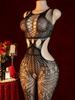 Sexy Adult Bodystocking Erotic Open Bra Crotchless Sleeveless Bodysuit Underwear Sleepwear Women Costumes Lingerie Porno
