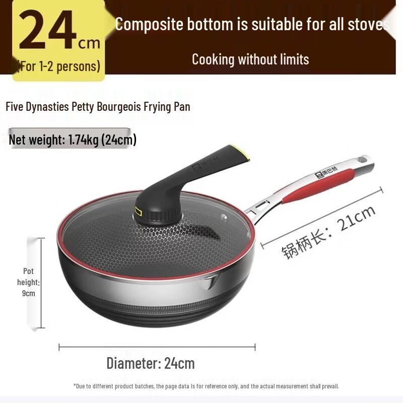 

KOBACH 5th Gen Double Honeycomb Non-Stick Wok