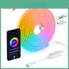 Life Tuya Smart Led Wifi Neon Light Strip Usb 5v Led Strip Rgb Neon Sign Tape Decoration Alexa Google Home Silica Gel With Clips