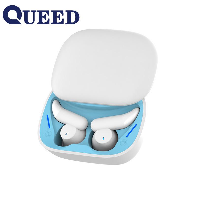 Nouveau casque Bluetooth TWS casque sans fil casque coulissant réduction de bruit intelligente casque de sommeil