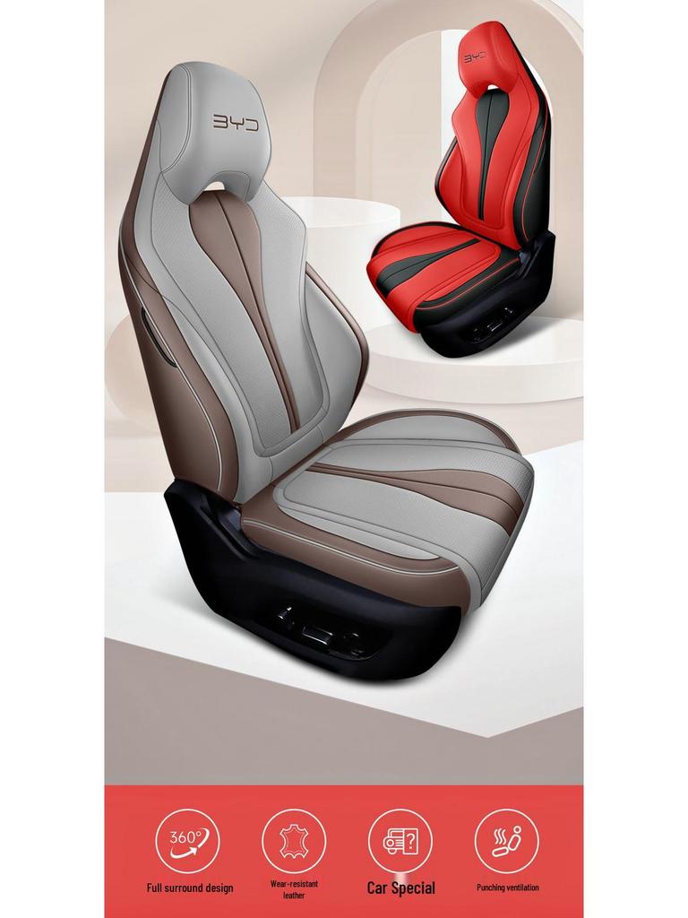 BYD Frigate 07 All-Season Leather Seat Cover for Five Seats