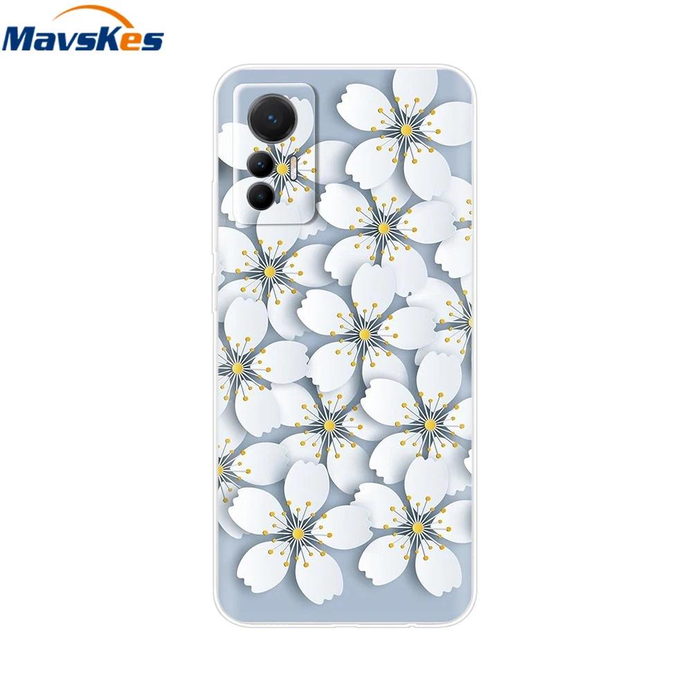 For Xiaomi Redmi Note 12S Case Redmi Note12S Phone Silicon Back Cover For Redmi Note 12S 12 S Cases Protective Shell Cover Capas