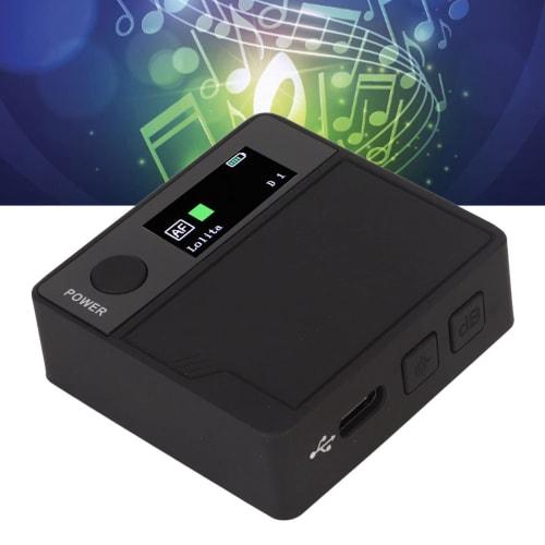 Portable Live Sound Card Voice Changer - 11 Sound Effects, Color Screen Display, Optimized Sound, Strong Compatibility, Wide Applications Such As Kara