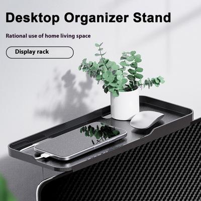 1/2 ks Univerzální horní police na TV Organizér na router Silná nosnost Snadná instalace Nastavitelná horní police na monitor TV Horní úložný držák