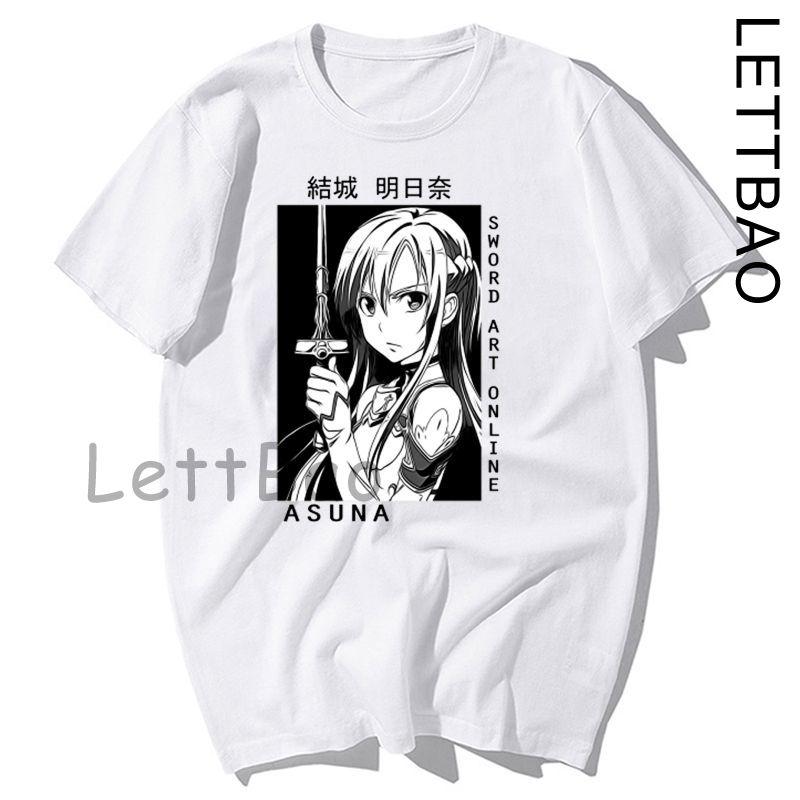 Arrival Sword Art Online T Shirt For Men Japanese Anime T Shirt S 3Xl