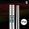HOT Japanese Anti-Slip Chopstick Stainless Metal Food Sticks Fast Food Noodles Sushi Chopsticks Dishwasher Safe Tableware Bar