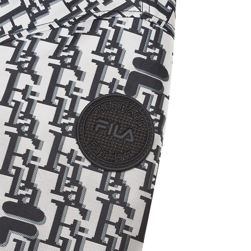 FILA Heritage Fashion Casual Mid-Length Hooded Down Jacket Women outerwear Legendary-Blue F11W448903FNV